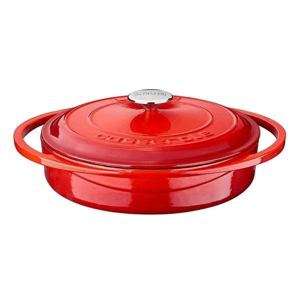 LAVA Heritage Flachtopf 28cm aus Gusseisen