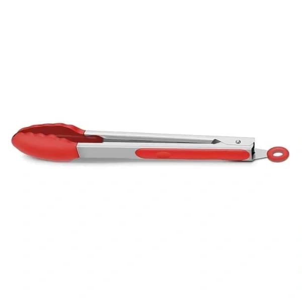 Lia BBQ Zange 25cm Silikon hitzebeständig Edelstahl