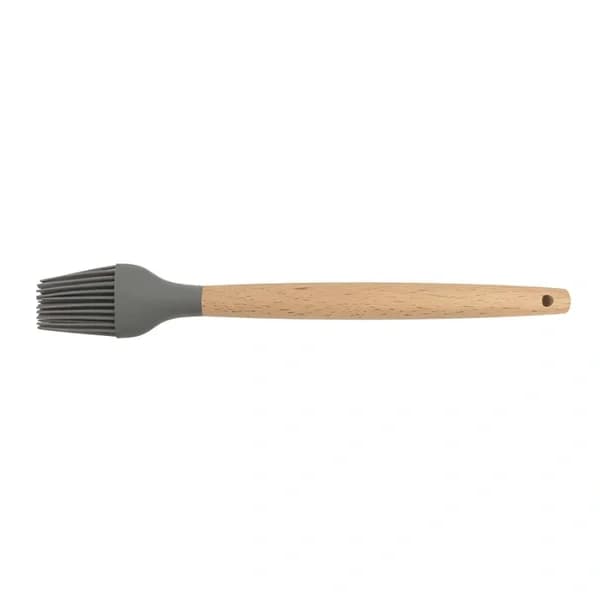 Lia Silikonpinsel mit Holzgriff