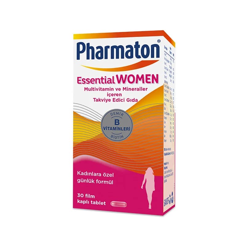 Pharmaton Essentielle Frauenvitamine und Mineralstoffe - 30 Tabletten