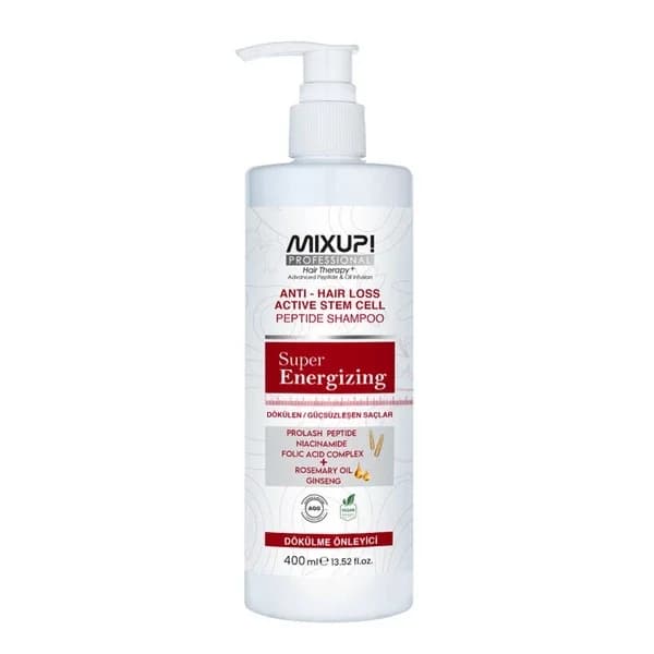 Mixup Energetisierendes Anti-Haarausfall Peptid Shampoo 400ml