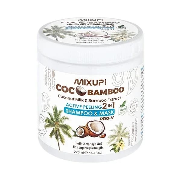 Mixup! CocoBamboo 2-in-1 Peeling Shampoo & Maske 220ml