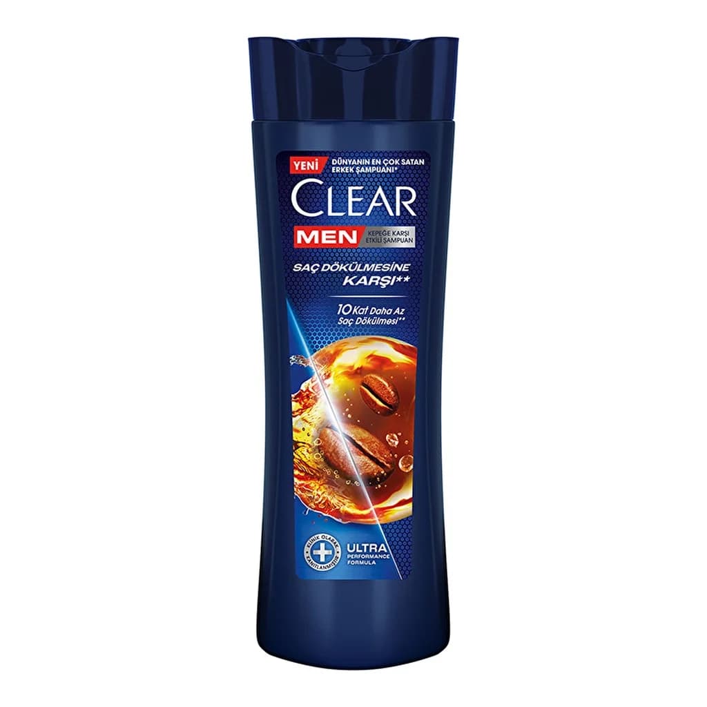 Clear Men Anti-Schuppen- und Haarausfall-Shampoo mit Kaffee 350ml
