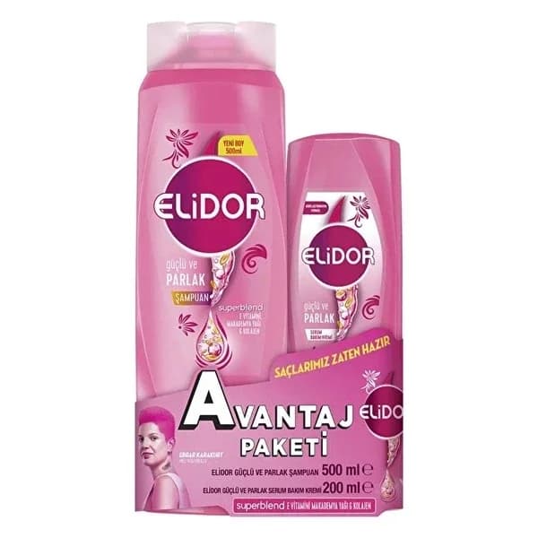 Elidor Superblend Shampoo- und Conditioner-Set für starkes, glänzendes Haar