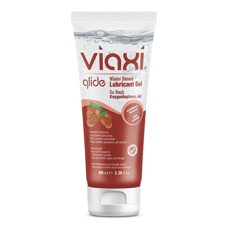 Viaxi Glide Erdbeer Gleitgel - 100ml