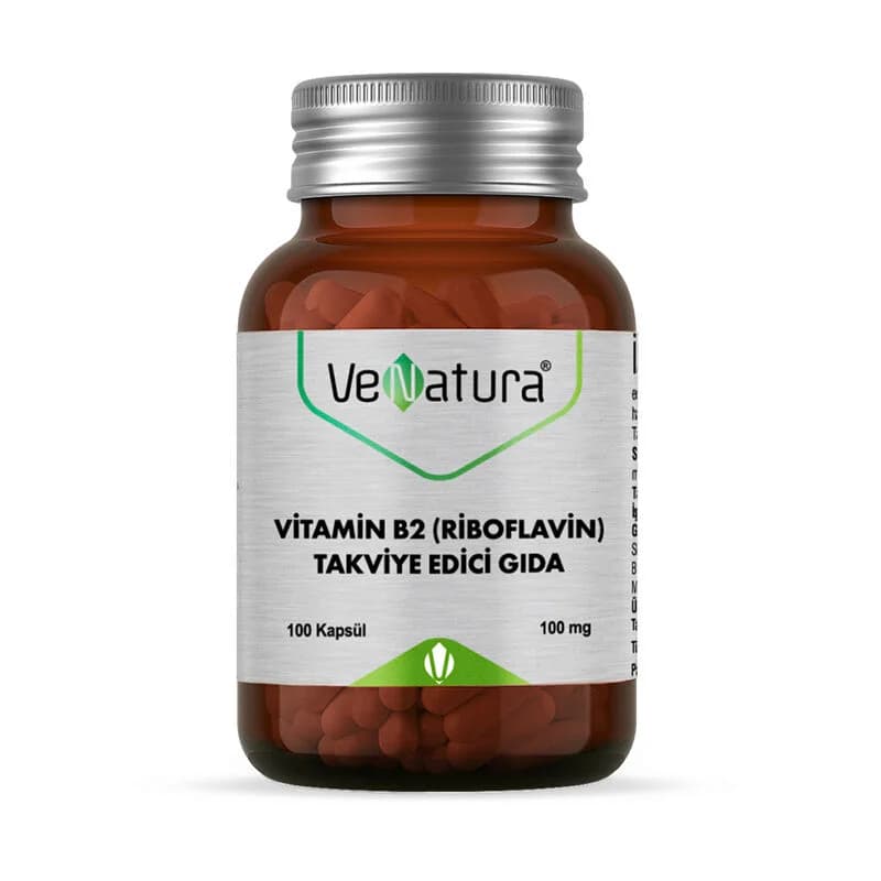 VeNatura Vitamin B2 (Riboflavin) 100 Kapseln