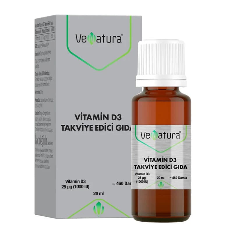 VeNatura Vitamin D3 1000 IE Tropfen