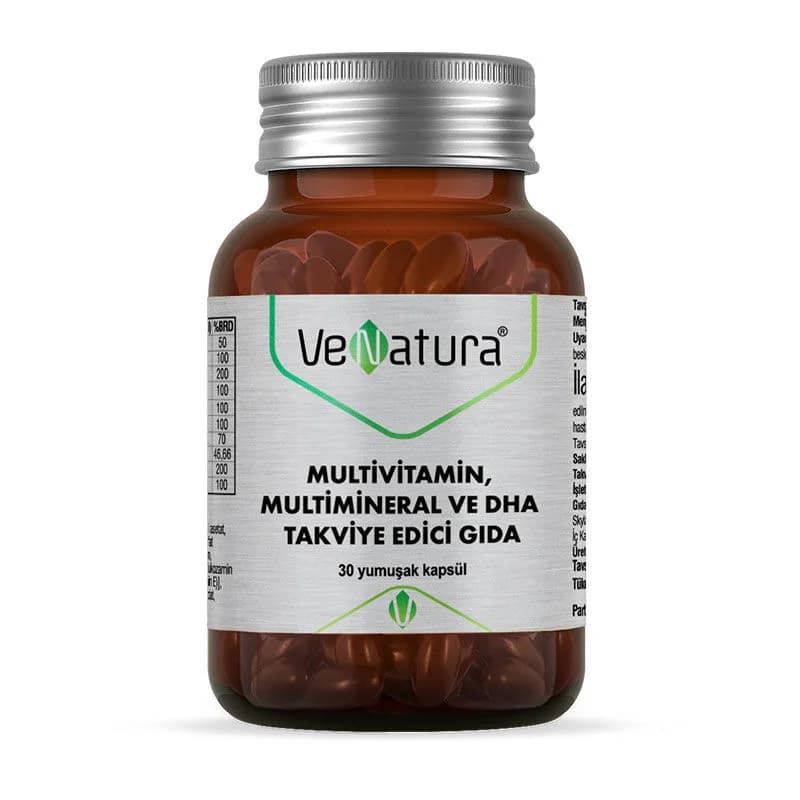 VeNatura Multivitamin &amp; DHA Weichkapseln - 30 Kapseln