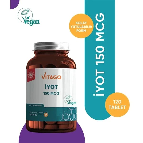 Vitago Premium Vegan Jod 150 mcg