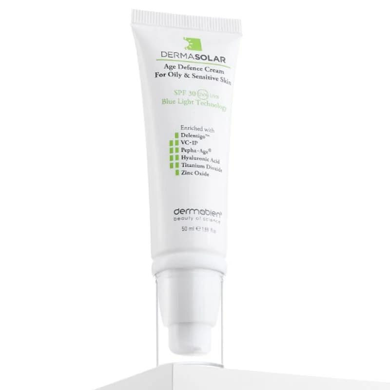 Dermasolar SPF30 Alterschutzcreme für fettige empfindliche Haut 50ml