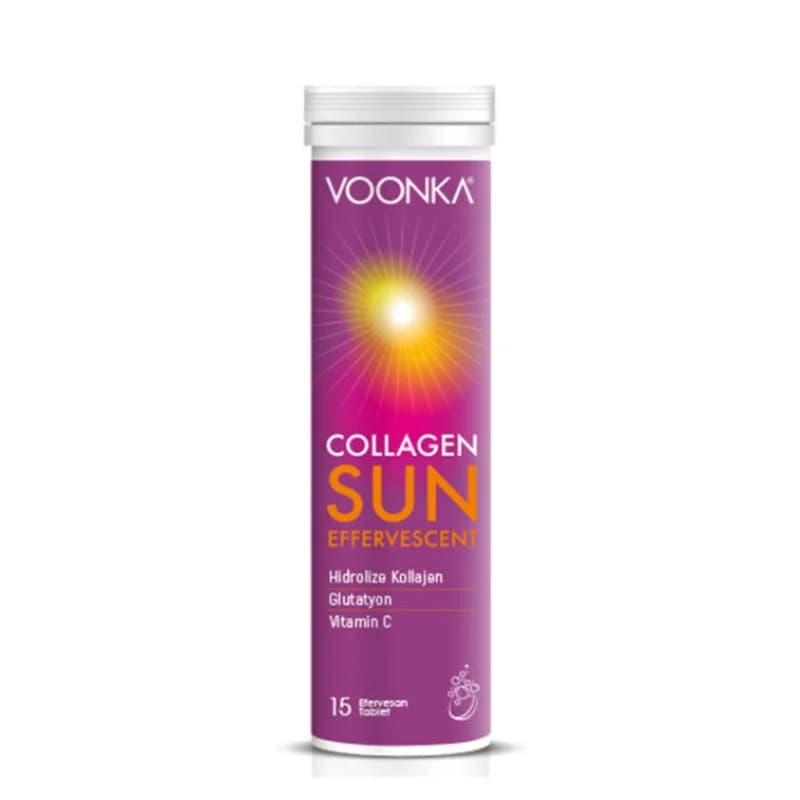 Voonka Kollagen Sonnen Brausetabletten - 15 Stück