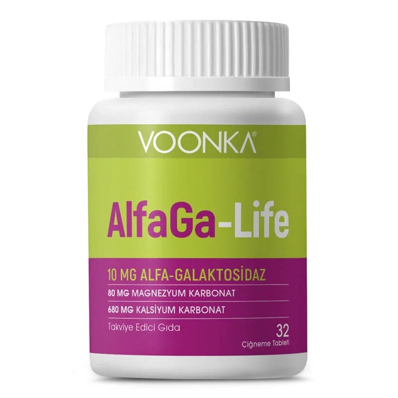 Voonka AlfaGa-Life 32 Kapseln für Immunsystem und Energie