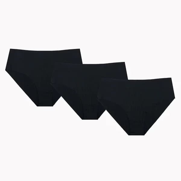 NBB Laser Cut Hohe Taillenslips 3er-Pack