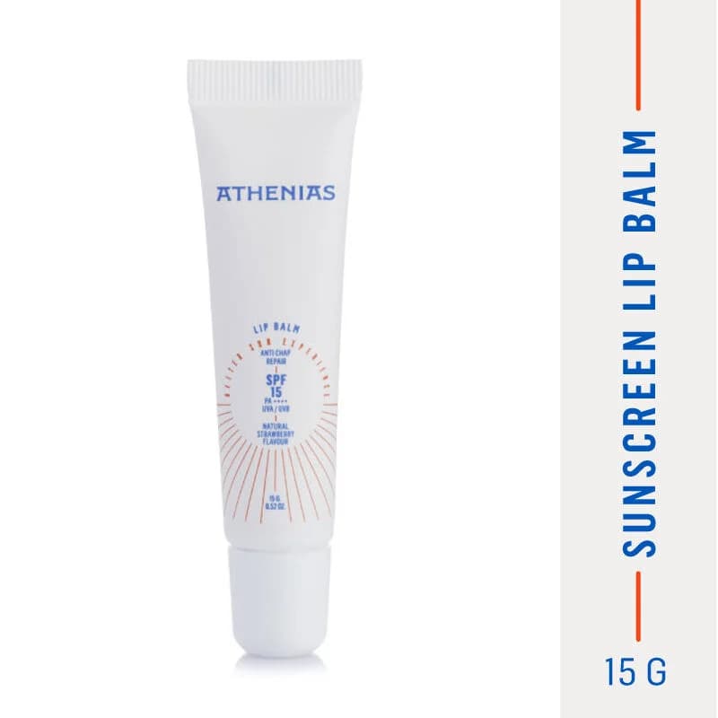 Athenias SPF15 Feuchtigkeitsspendender Lippenbalsam - Nährend 15g