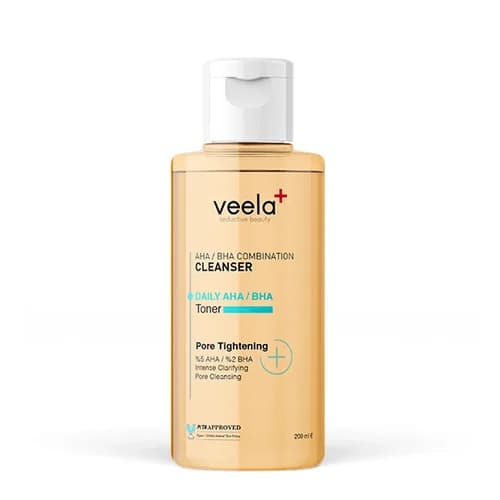 Veela AHA BHA Porenverfeinerndes Blackhead Control Tonic 200ml