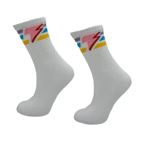 Carnaval Lightning Print Socken