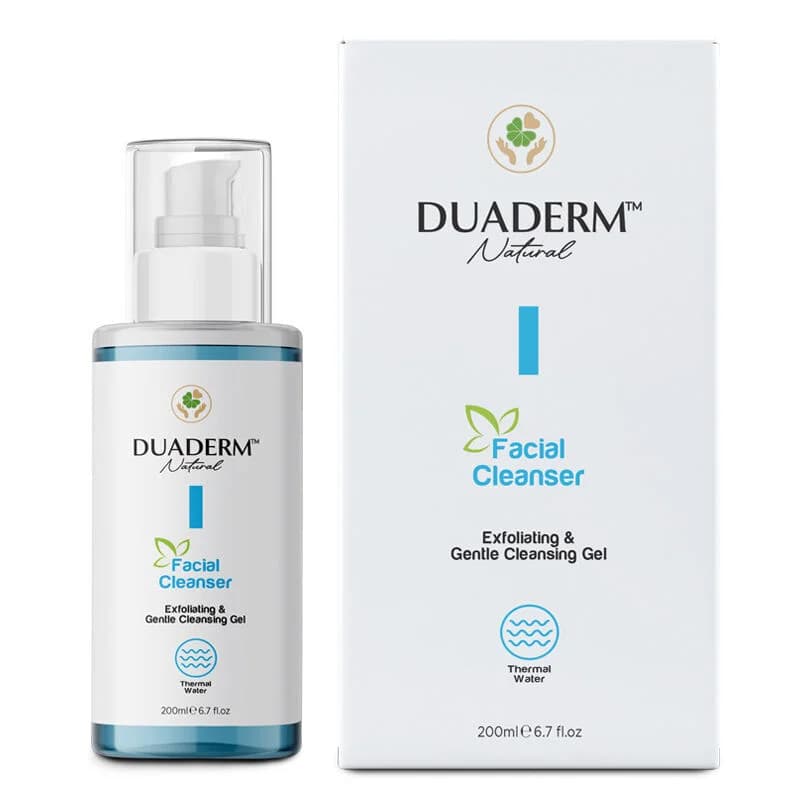 Duaderm 200ml Gesichtsreiniger - Sanfte feuchtigkeitsspendende Formel