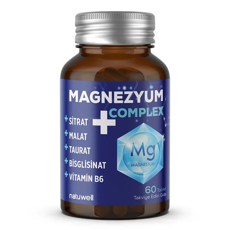 Natuwell Magnesium Komplex 60 Tabletten