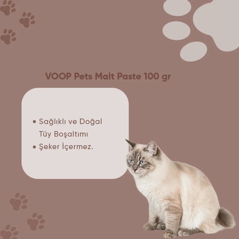 Voop Anti-Haarball Maltpaste für Katzen - 100g