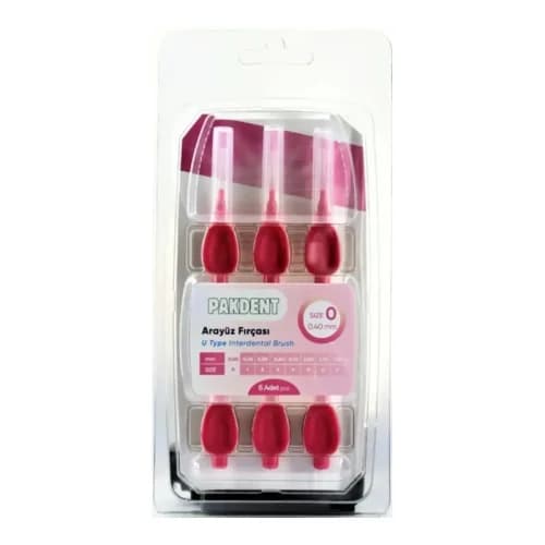 Pakdent Pink Interdentalbürste 0,40 mm