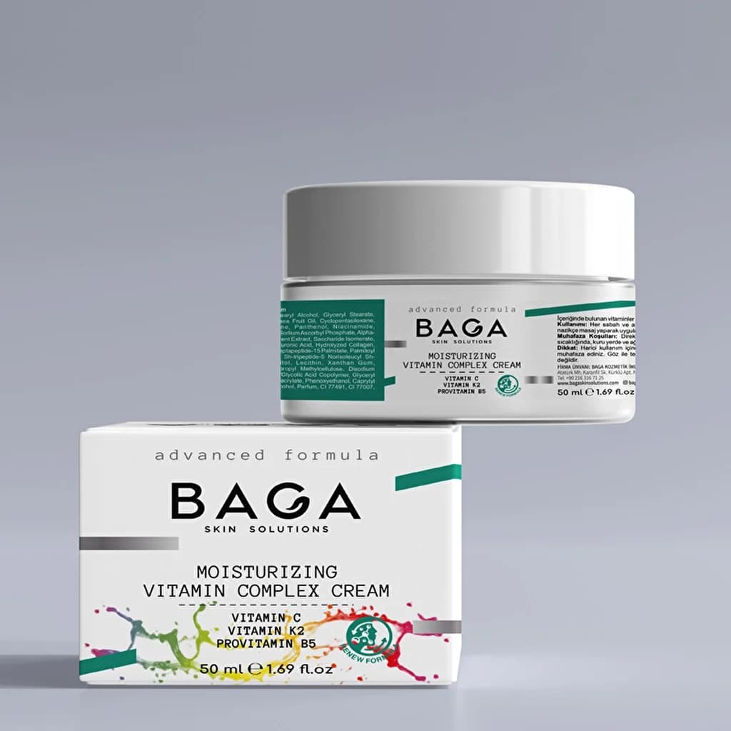 Baga Botox Feuchtigkeitscreme mit Vitamin C & Kollagen 50ml