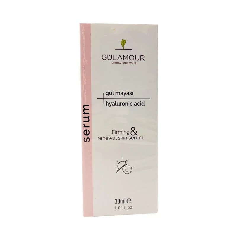 GülAmour Rosenhefe- und Hyaluronsäure-Serum 30ml