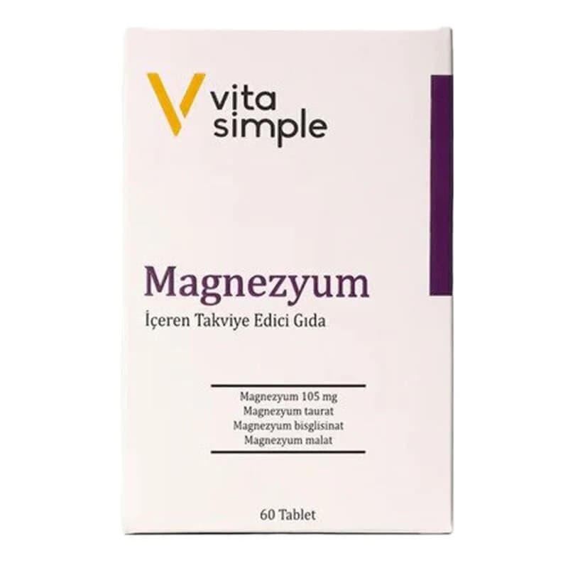 Vita Simple Magnesiumpräparat - 60 Tabletten