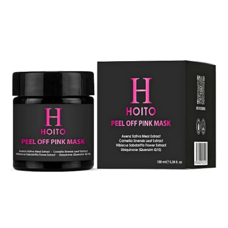 Hoito Peel Off Pink Maske 100ml