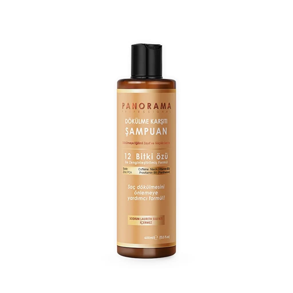 Panorama Anti-Haarausfall Shampoo mit Biotin & Koffein 400ml