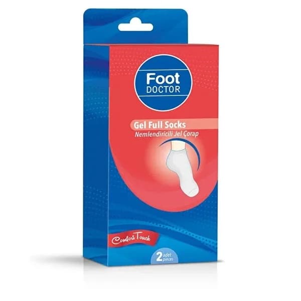 Feuchtigkeitsspendende Gel-Socken mit Jojoba und Lavendel von Foot Doctor
