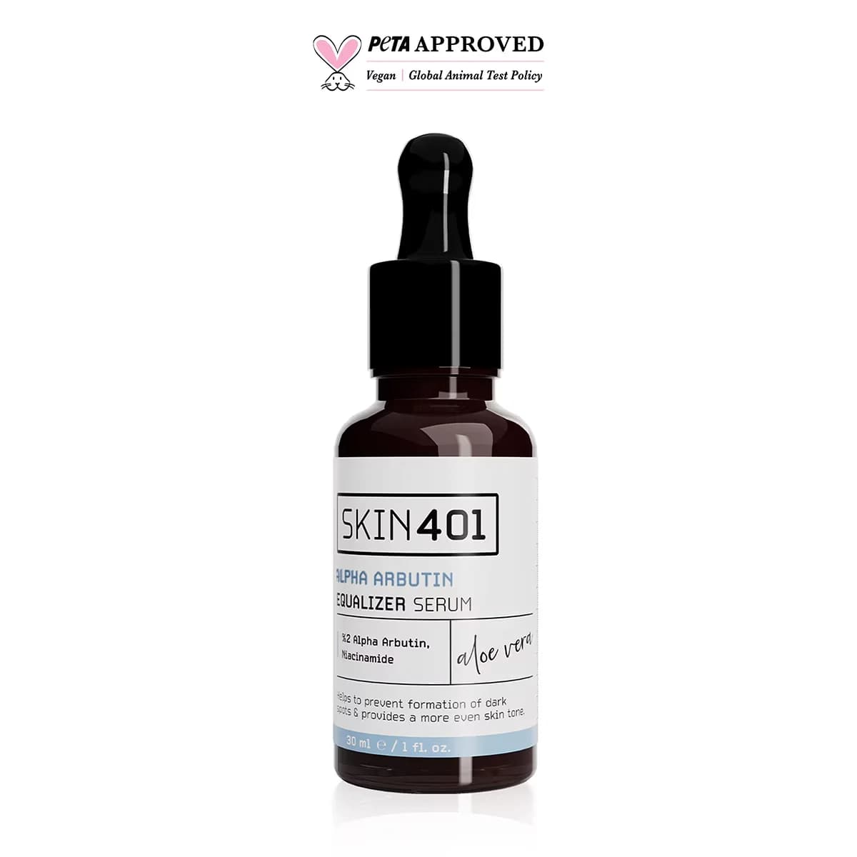 Skin401 Alpha Arbutin Serum - Aufhellend & Gleichmäßiger Hautton 30ml