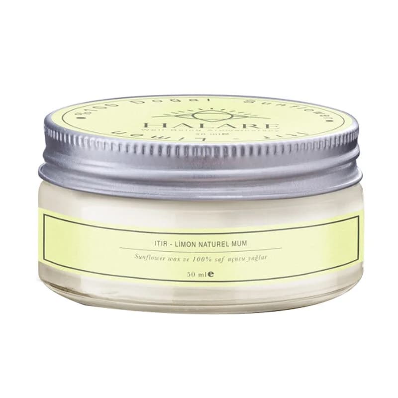Halare Aromatherapie Thymian & Zitrone Kerze - 50ml