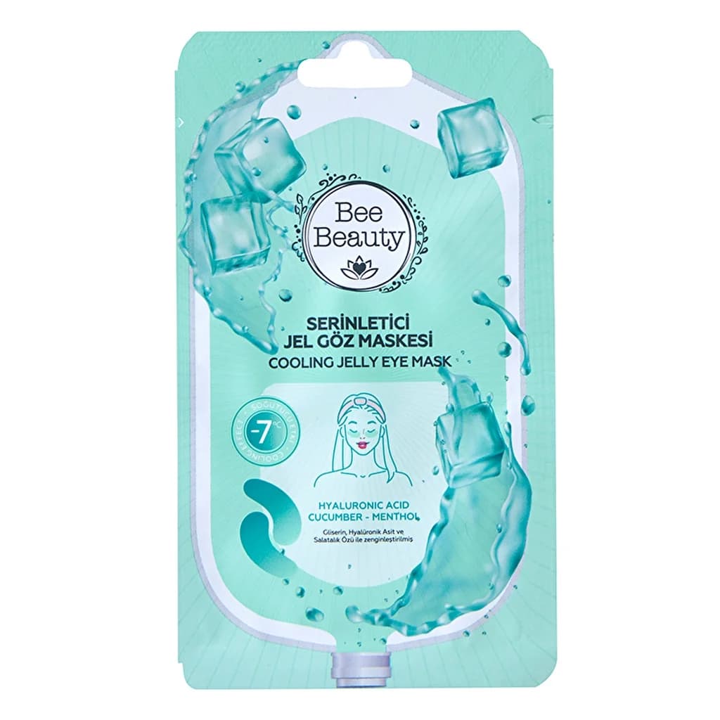 Bee Beauty Kühlendes Gel Augenmaske mit Hyaluronsäure &amp; Gurke