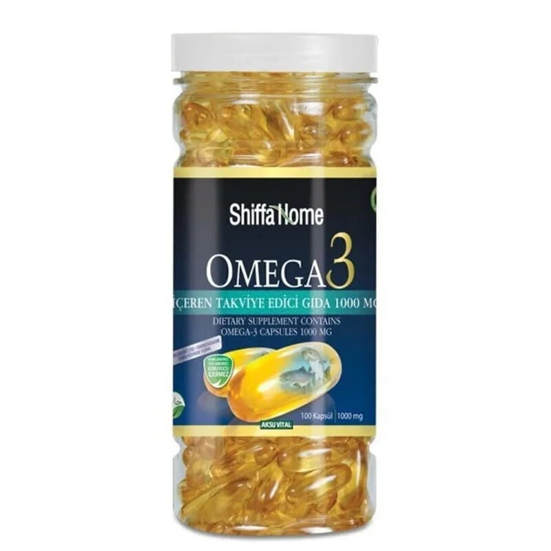 Shiffa Home Omega 3 Kapseln - Herz-, Gelenk- und Gehirnunterstützung