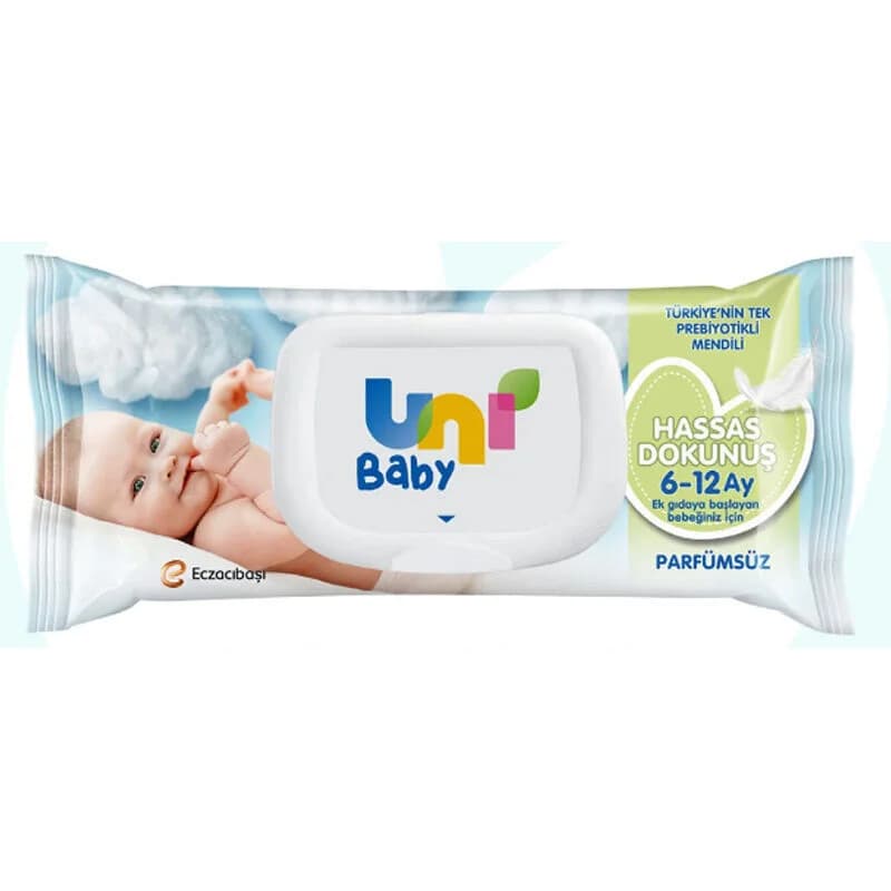 Uni Baby Sensitive Touch Feuchttücher - Hypoallergen 52 Stück
