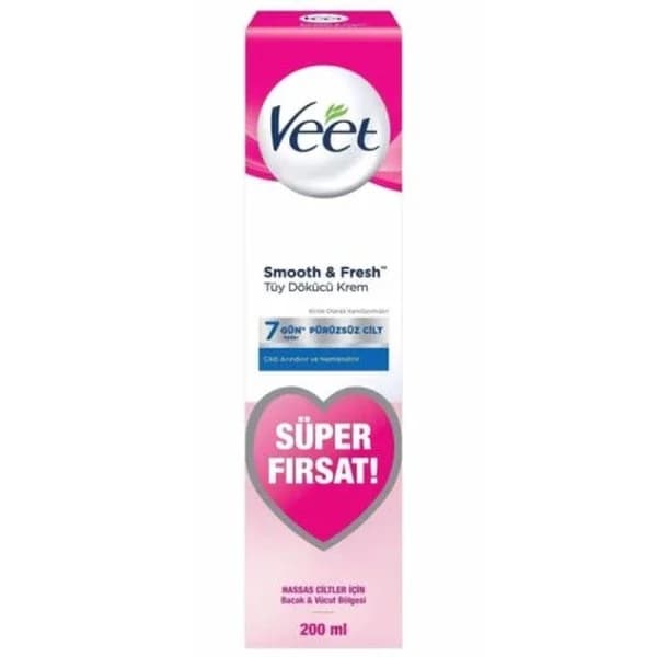 Veet Glatt - Frische Haarentfernungscreme 200 ml