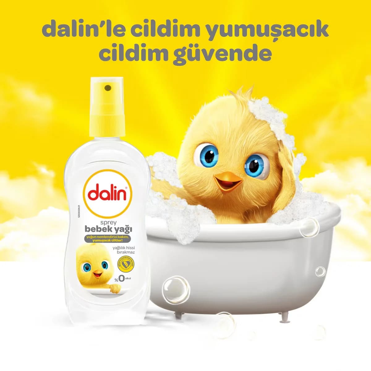 Dalin Classic Babyöl Spray 200ml