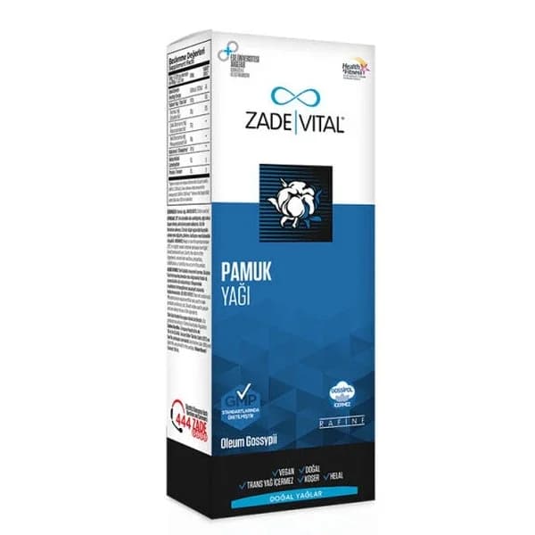 Zade Bio Baumwollöl 100ml - Natürliche Haut- & Haarhydration