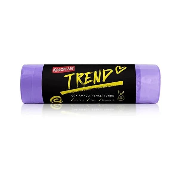 Koroplast Trendy 10er-Pack Bunte Multifunktionsdichtbeutel