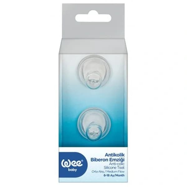 Wee Baby Anti-Kolik PP Flasche Ersatzsauger 6-18 Monate