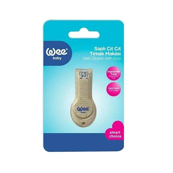 Wee Baby ergonomische Edelstahl-Nagelschneider - 1 Stück
