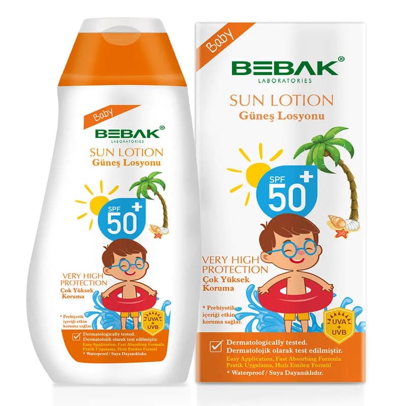 Bebak Baby Sonnencreme Lotion SPF 50+ | 200ml