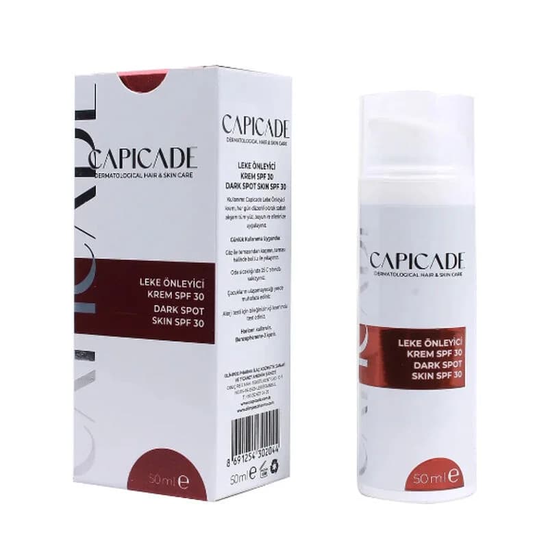 Capicade Fleckenresistente Creme SPF 30 - 50 ml
