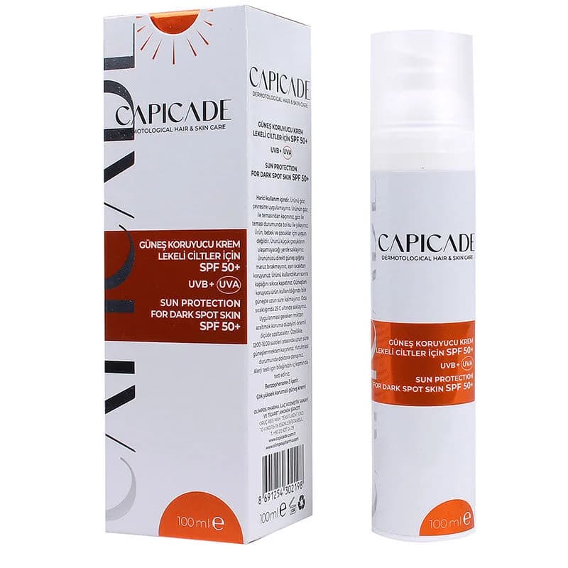 Capicade Sonnencreme SPF50+ für unreine Haut - 100ml