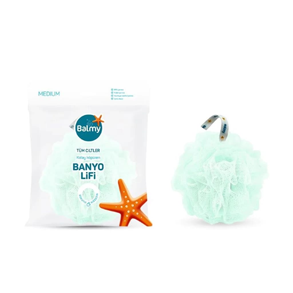 Bade-Schwamm Medium von Balmy - Verschiedene Farben, BPA-frei