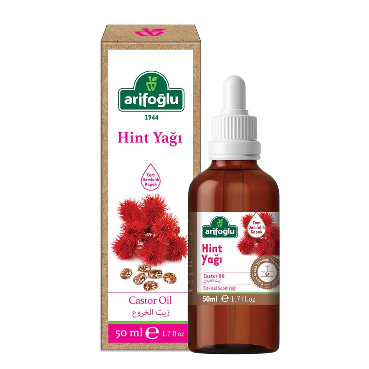 Arifoğlu Kaltgepresstes Rizinusöl 50ml