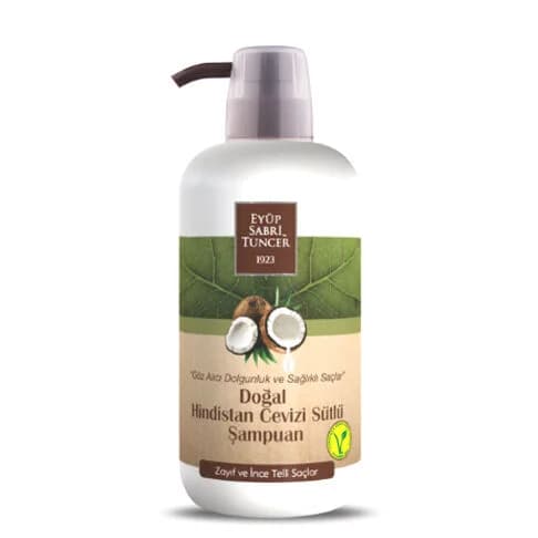 Kokosmilch Shampoo 600ml von Eyüp Sabri Tuncer - Hydratisierende Pflege