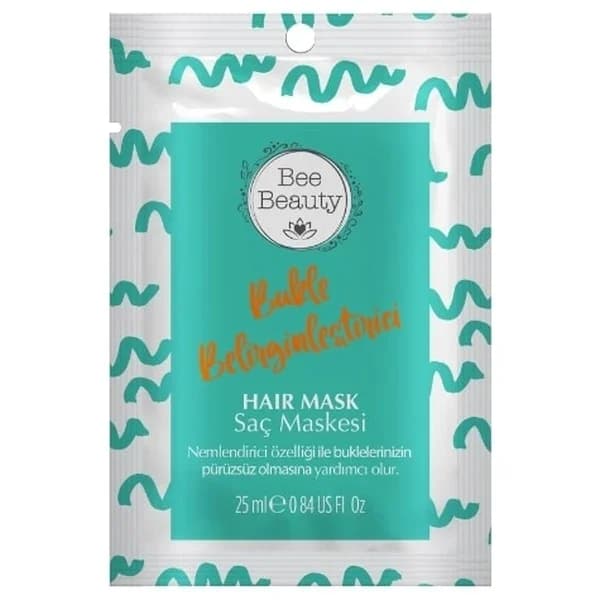 Bee Beauty Locken definierende Haarkur - Feuchtigkeitsspendende Frizz-Kontrolle 25ml