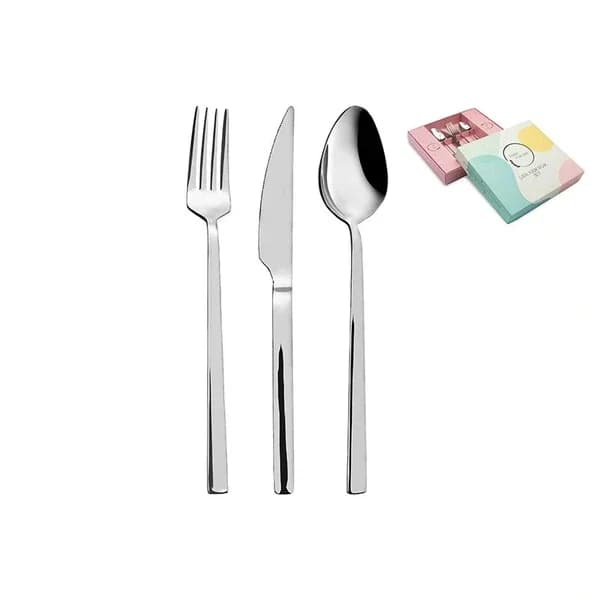Luna Cucina Lia 18-teiliges Besteckset - Spülmaschinenfestes Besteck