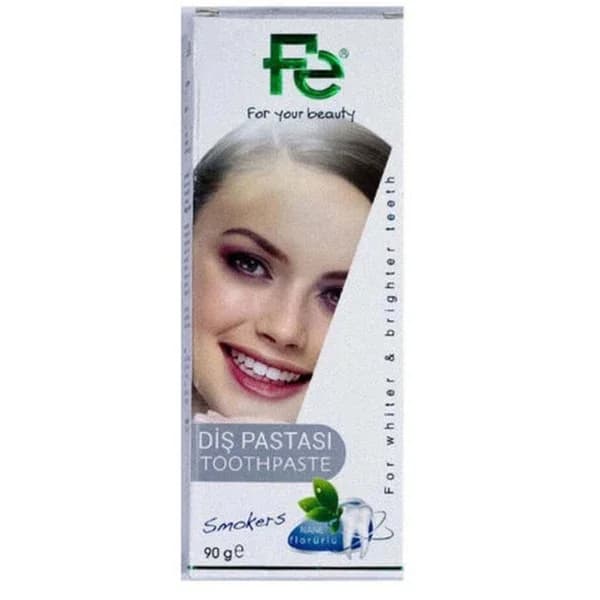 Fe Minz Raucherzahnpasta 90g - Frischer Atem & Fleckenentfernung
